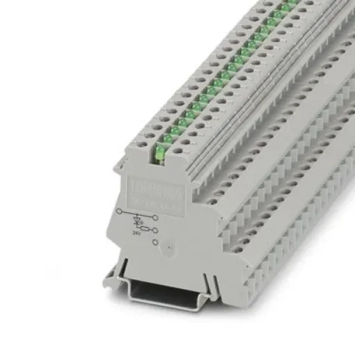 Phoenix Contact 2715762 Grey, 4mm², 2-Level, Screw Termination product image