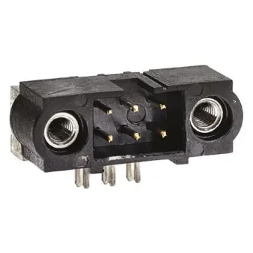 HARWIN Datamate J-Tek Series Right Angle Through Hole PCB Header, 6 Contact(s), 2.0mm Pitch, 2 Row(s), Shrouded - M80-5400642 product image