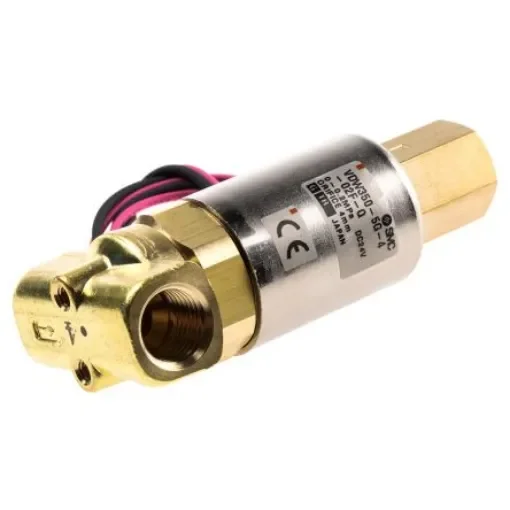SMC Solenoid Valve VDW350-5G-4-02F-Q, 3 port(s) , NO/NC, 24 V dc, 1/4in product image
