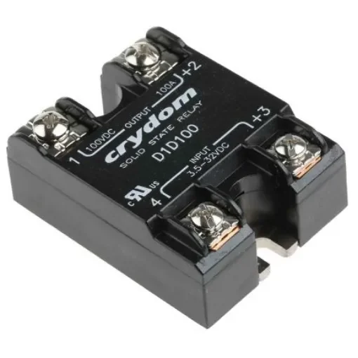 Sensata Crydom 1-DC Series Solid State Relay, 100 A Load, Surface Mount, 100 V Load, 32 V Control - D1D100 product image