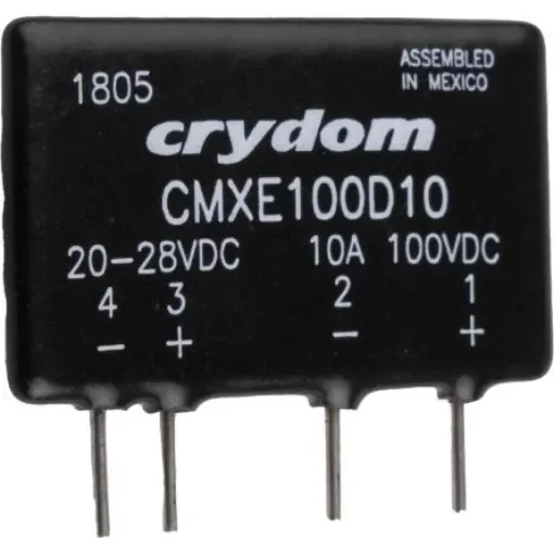 Sensata Crydom Solid State Relay, 10 A Load, PCB Mount, 100 V dc Load, 28 V dc Control - CMXE100D10 product image
