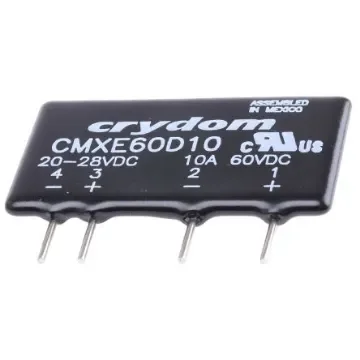 Sensata Crydom CMX Series Solid State Relay, 10 A Load, PCB Mount, 60 V dc Load, 28 V dc Control - CMXE60D10 product image