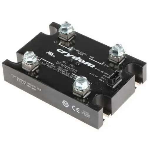 Sensata Crydom DP Series Solid State Relay, 60 A Load, Panel Mount, 48 V dc Load, 32 V dc Control - DP4R60E60 product image