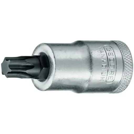 Gedore Torx Screwdriver Bit, T27 Tip, 55 mm Overall - ITX 19 T27 product image