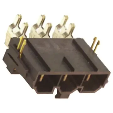Molex Mini-Fit Sr. Series Right Angle Through Hole PCB Header, 6 Contact(s), 10.0mm Pitch, 1 Row(s), Shrouded - 42820-6213 product image