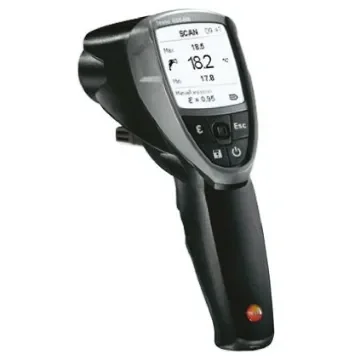 Testo 835-H1 Infrared Thermometer, -30°C Min, +600°C Max, ±1 °C, ±1.5 °C, ±2.5 °C Accuracy, °C Measurements - 0560 8353 product image