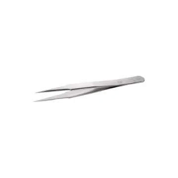ideal-tek 120 mm, Stainless Steel, Sharp, Tweezers - 02.2.SA.1 product image