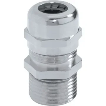 Lapp SKINTOP Series Metallic Nickel Plated Brass Cable Gland, M40 Thread, 19mm min., 28mm max., IP68 - 53112660 product image