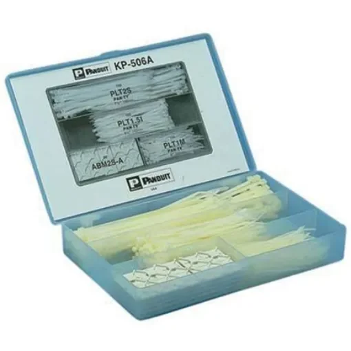 Panduit Cable Tie, Cable Tie Kit, Natural Nylon, Pk-900 - KP-506A product image