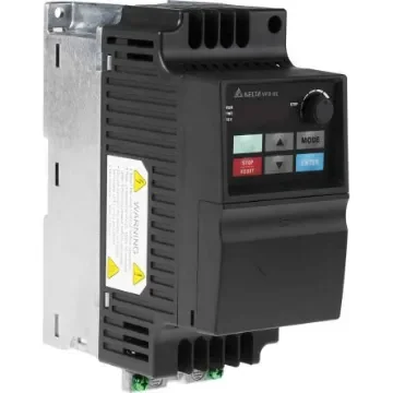 Delta Electronics Inverter Drive, 0.4 kW, 3 Phase, 400 V ac, 1.8 A, VFD-EL Series - VFD004EL43A product image