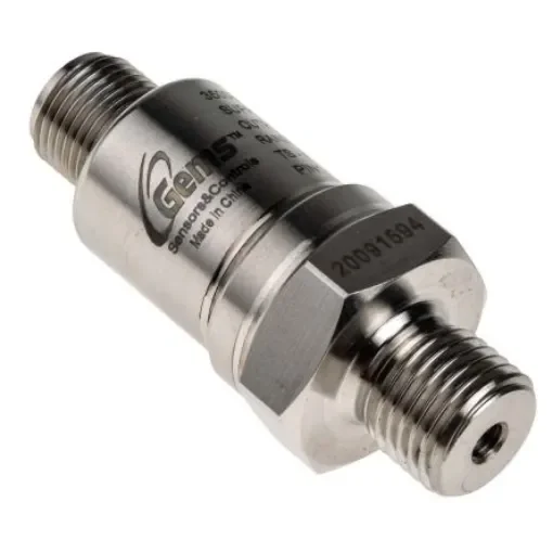 Gems Sensors Pressure Sensor, 4bar Max, Current Output, Relative Reading - 3500B0004G01E000 product image