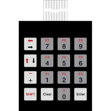 Bopla IP65 16 Key Copper Membrane Keypad - 70347516 FT 75016 D product image