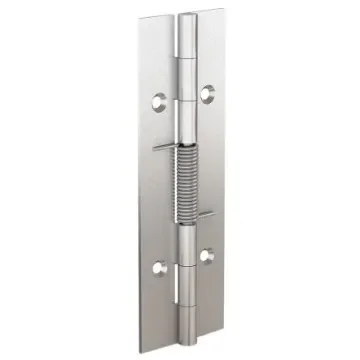 Pinet Steel Spring Hinge, Screw Fixing, 120mm x 40mm x 1.5mm - 71-1-3805 product image