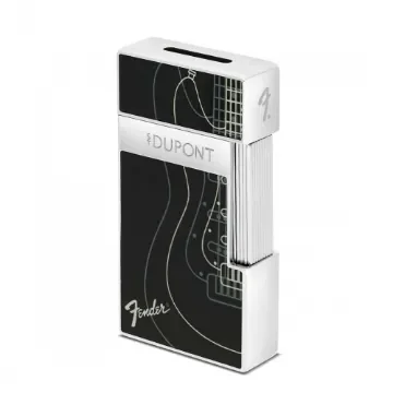 S.T. Dupont - Biggy Fender Black and Chrome Lighter product image