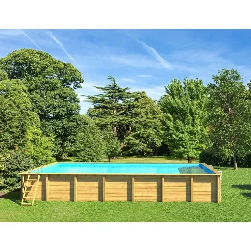 CABESTO - Weva Rectangular Wooden Pool 8m x 4m - H1.46m product image