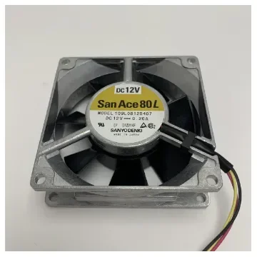 Furuno X-Band Radar Fan Motor 12V DC 0.26A Sanyo Denki San Ace 80L Cooling Fan product image