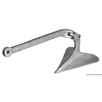 Osculati - Plough anchor 12 kg - 01.144.12 product image
