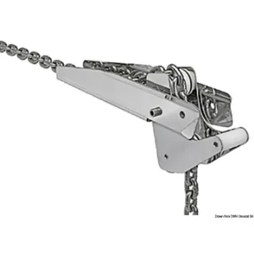 Osculati - Polished SS lightweight hinged roller 10 kg 300 mm - 01.333.10 product image