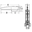 Osculati - Hinged bow roller with fairlead up to 20 kg - 01.337.00 product image