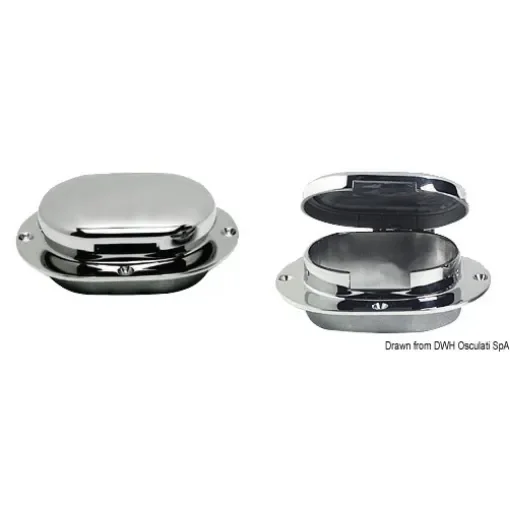 Osculati - Anchor line hawsehole with lid - 01.353.01 product image