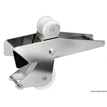 Osculati - Hinged bow roller with safety pin - 01.419.00 product image