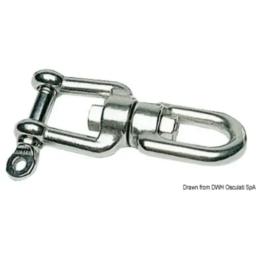 Osculati - Eyelet/shackle swivel AISI 316 10 mm - 01.428.02 product image