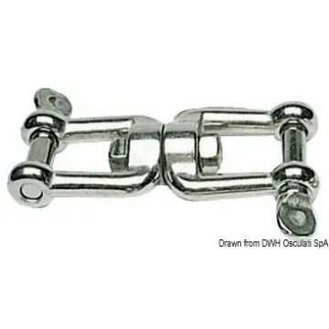 Osculati - Shackle/shackle swivel AISI 316 10 mm - 01.429.02 product image