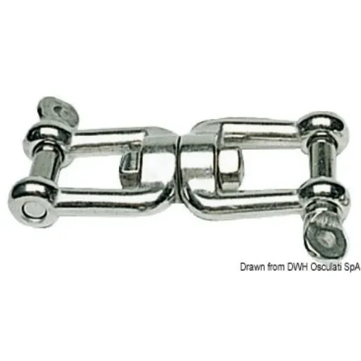 Osculati - Shackle/shackle swivel AISI 316 10 mm - 01.429.02 product image
