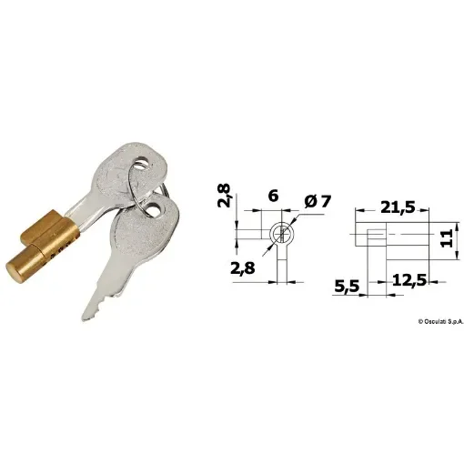 Osculati - Hook locking device - 02.010.80 product image