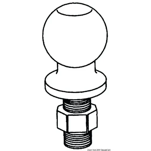 Osculati - Tow ball - 02.011.01 product image