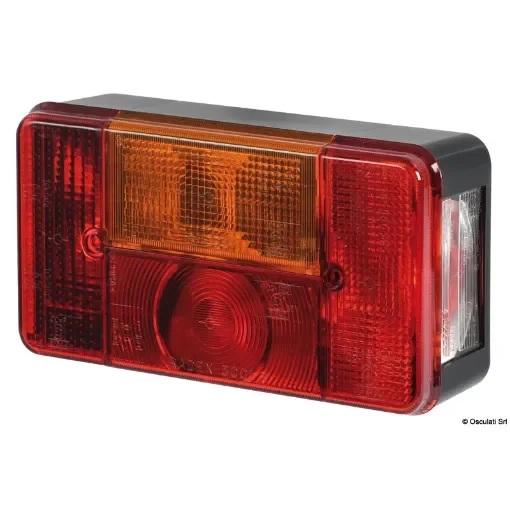 Osculati - LEFT rear light 5 functions 4 bulbs - 02.021.09 product image