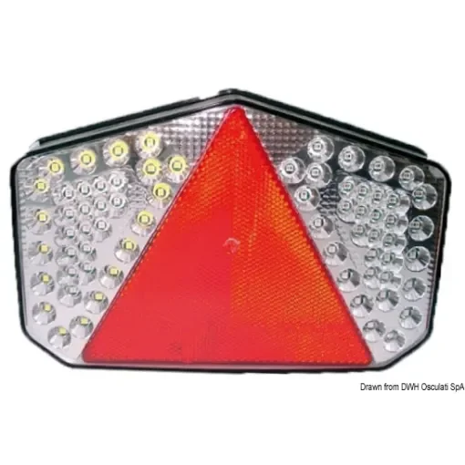 Osculati - LEFT rear LED light - 02.021.21 product image