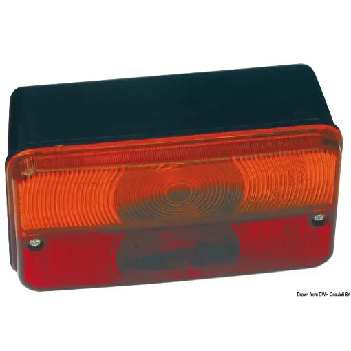 Osculati - Rear left/right light - 3 functions - 02.021.30 product image