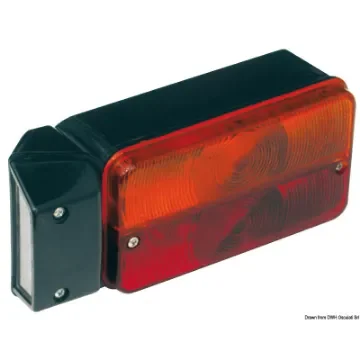 Osculati - Rear right light - 4 functions - 02.021.31 product image