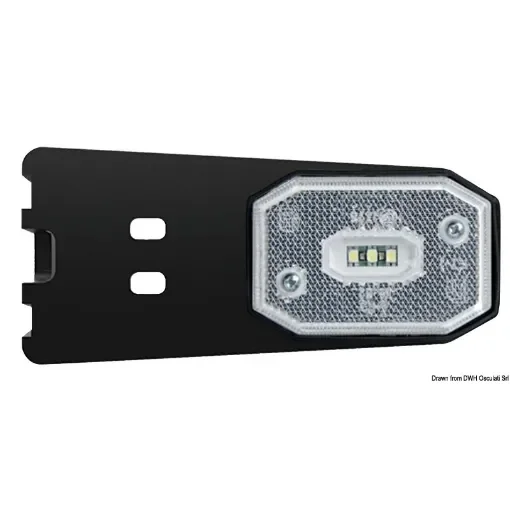 Osculati - LED front white light w/bracket - 02.021.41 product image