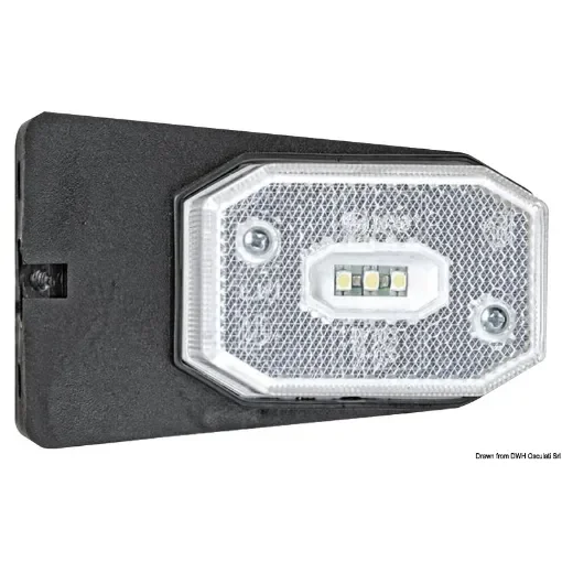 Osculati - LED front white light w/bracket - 02.021.42 product image