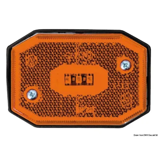 Osculati - Side LED orange light - 02.021.50 product image
