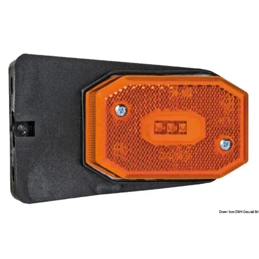 Osculati - Side LED orange light w/bracket - 02.021.51 product image