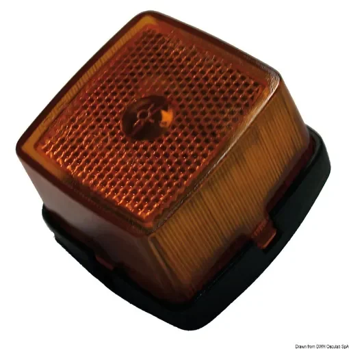 Osculati - Side light orange retroreflector - 02.022.07 product image