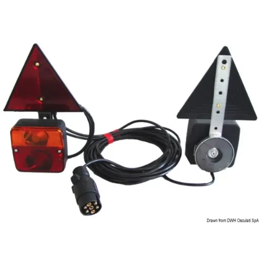 Osculati - Rear light kit magnetic mounting + triangles - 02.023.12 product image