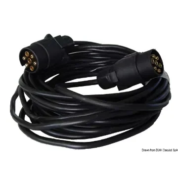 Osculati - Extension cable for trailer 2 plugs/7 poles 10 m - 02.024.07 product image