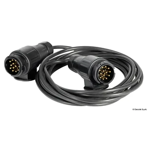 Osculati - Extension cable for trailer 2 plugs/13 poles 10 m - 02.024.10 product image