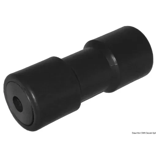 Osculati - Central roller, black 200 mm &amp;#216; hole 17 mm - 02.029.01 product image