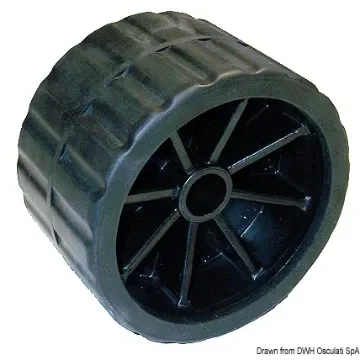Osculati - Side roller, black &amp;#216; hole 18.5 mm - 02.029.13 product image
