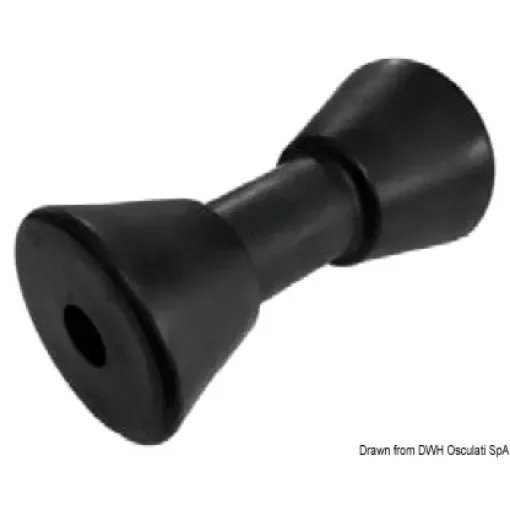 Osculati - Central roller, black 190 mm &amp;#216; hole 21 mm - 02.029.24 product image