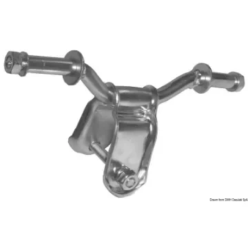 Osculati - Side roller bracket, raised 30 mm - 02.029.32 product image