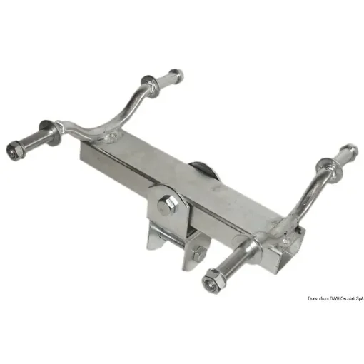 Osculati - Side roller bracket, 4-roller raised 40 mm - 02.029.36 product image