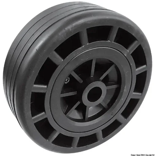 Osculati - Wheel w/technopolymer core rubber coating &amp;#216;195mm - 02.029.44 product image