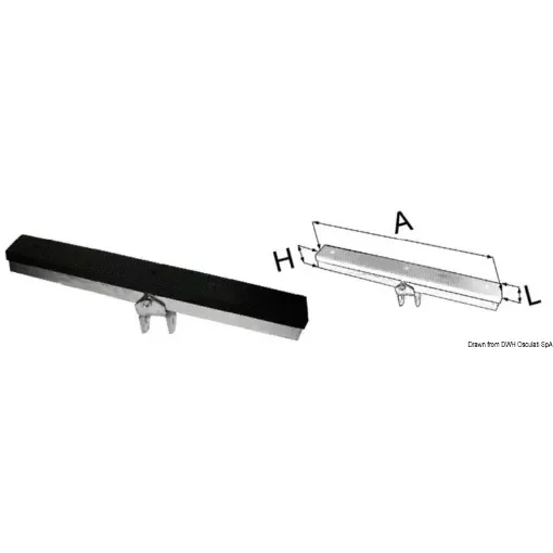 Osculati - Reinforced rubber support - 02.029.52 product image