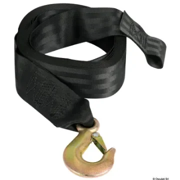 Osculati - 10 m nylon winch strap+shackle - 02.090.03 product image